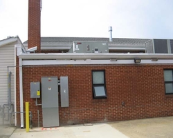 HVAC Roof Top Equipment at the Renovation of Capitol Heights Volunteer Fire Department