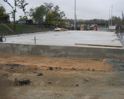 Concrete Floor Slab at the Anacostia Jet Truck Garage 